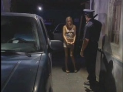 FreeKiloSex presents: Police officer gets a blowjob from skinny girl