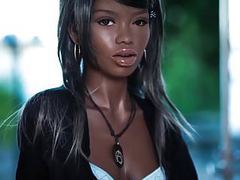 FreeKiloSex presents: Hot ebony sex doll, blowjob anal creampie fantasies