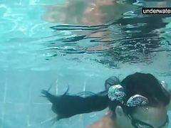 FreeKiloSex presents: Submerged underwater with a dick inside her