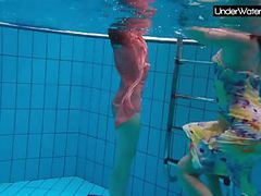 FreeKiloSex presents: Bubarek and birtakik enjoy eachother in the pool