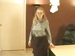 FreeKiloSex presents: Secretary with big boobs and hairy pussy gv00035
