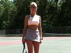 FreeKiloSex presents: Barbi loses tennis