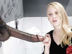 FreeKiloSex presents: Lily rader sucks and fucks big black dick - gloryhole