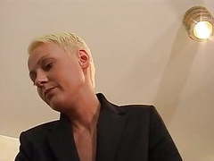 FreeKiloSex presents: Short hair blonde fraulein boss