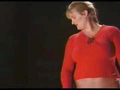 FreeKiloSex presents: Tall heavy built blonde amazon woman whips her slave