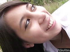 FreeKiloSex presents: Skinny teen paula gets fucked outdoors