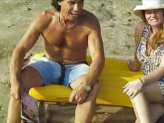 FreeKiloSex presents: Mature naked beach fuck