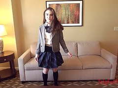 FreeKiloSex presents: I put a school uniform on a girl who just turned 18 yo, Nipples, Teen, Interracial, Softcore, HD Videos, Cosplay, 18 Year Old, School Uniform, Nude Teens, Porn for Women, Uniforms, American, Asian Guy White Girl, Interacial, 18 Yo Girl, 60 FPS, TripForFuc