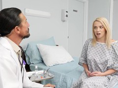 FreeKiloSex presents: Incredible anal exam for gorgeous blonde patient madison summers