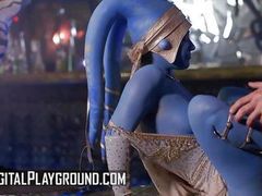 FreeKiloSex presents: Aria alexander does a test on alessa savage & when she passes eva lovia celebrates by doing an orgy - digitalplayground