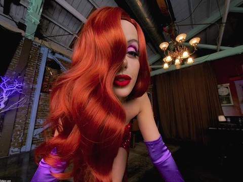 FreeKiloSex presents: Pov cosplay porn with jessica rabbit in hd porn