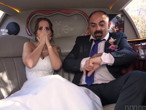 FreeKiloSex presents: Busty bride jennifer mendez gets ass fucked in back of the limo