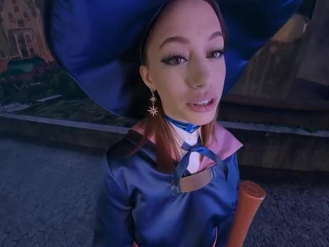 FreeKiloSex presents: Laya rae as akko knows some naughty spells