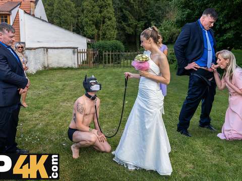 FreeKiloSex presents: Bride4k. lovely love scene. hot sex with andrea