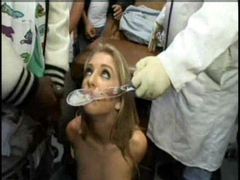 FreeKiloSex presents: Dirty slut takes tons of cumshot in bukkake scene