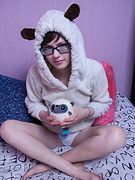 FreeKiloSex presents: Innocent teen cutie does something really naughty to her daddy before bedtime and she really seems to like it