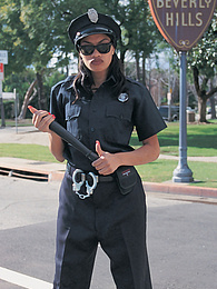 FreeKiloSex presents: Cherry Lee, This Corrupt L.A. Cop Takes What She Wants