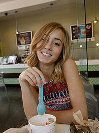 FreeKiloSex presents: Dallas Mills In Yogurtland